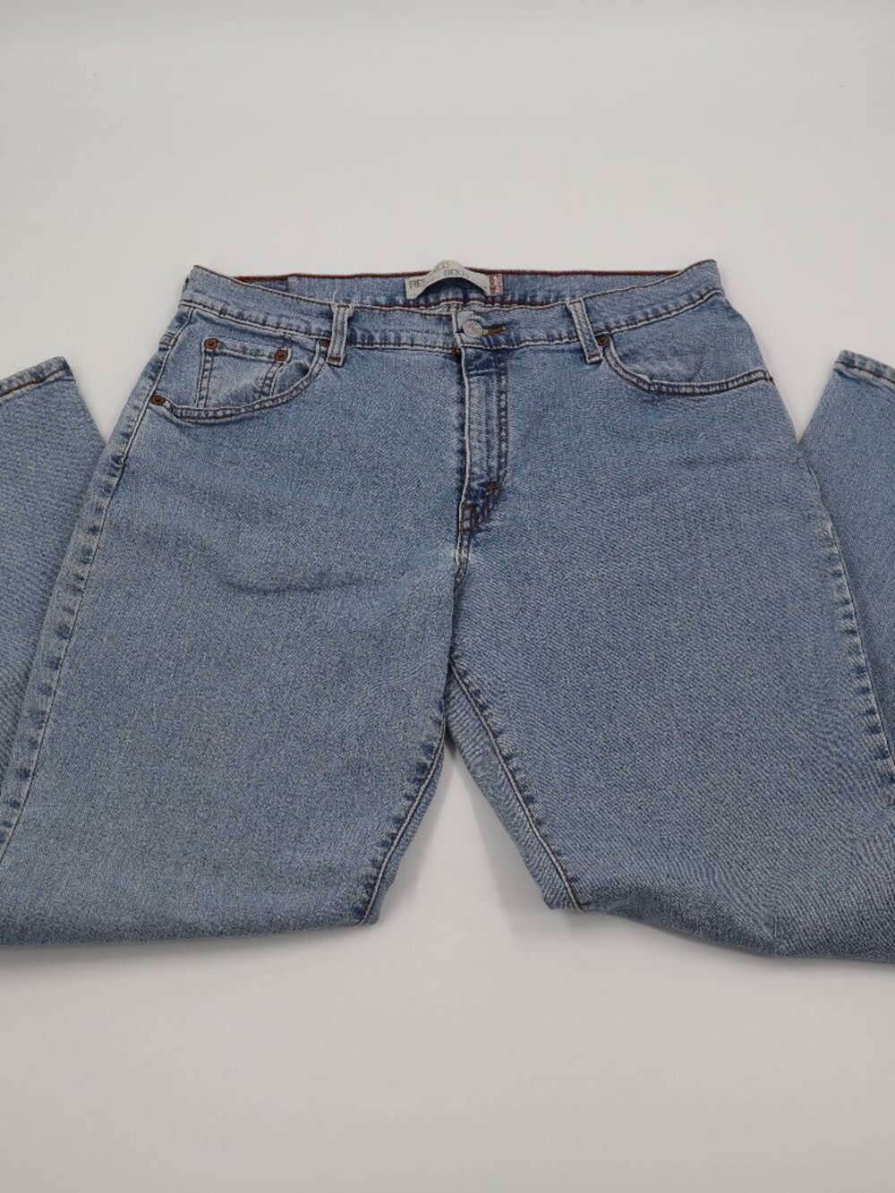 Levi's 512 Relaxed Bootcut Jeans Womens 14S Light Wash Blue Stretch Denim